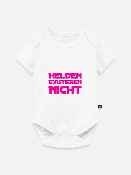 Helden waren gestern - Baby Premium Kurzarmbody - Weiß