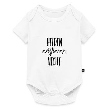 Helden waren gestern - Baby Premium Kurzarmbody - Weiß - Vorne