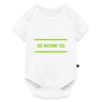 machst du Stress? - Baby Premium Kurzarmbody - Weiß - Vorne