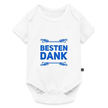 vielen herzlichen Dank - Baby Premium Kurzarmbody - Weiß - Vorne