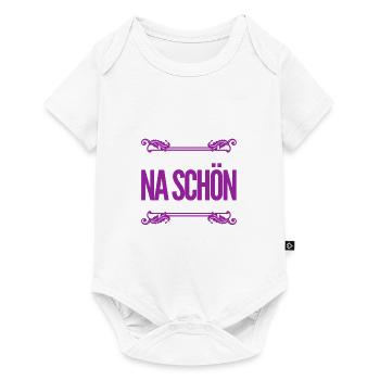 wie toll - Baby Premium Kurzarmbody - Weiß - Vorne