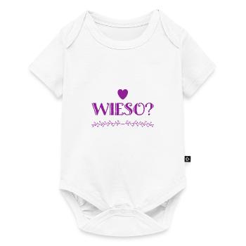 was ist der Grund? - Baby Premium Kurzarmbody - Weiß - Vorne
