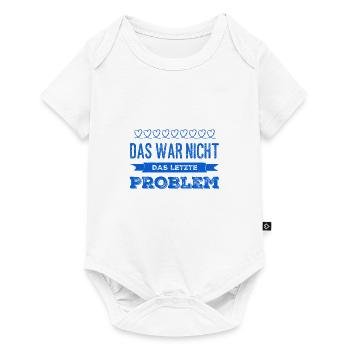 so sieht ein Problemlöser aus - Baby Premium Kurzarmbody - Weiß - Vorne