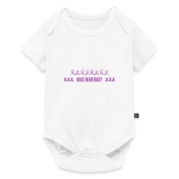 das habe ich noch nie gesehen - Baby Premium Kurzarmbody - Weiß - Vorne