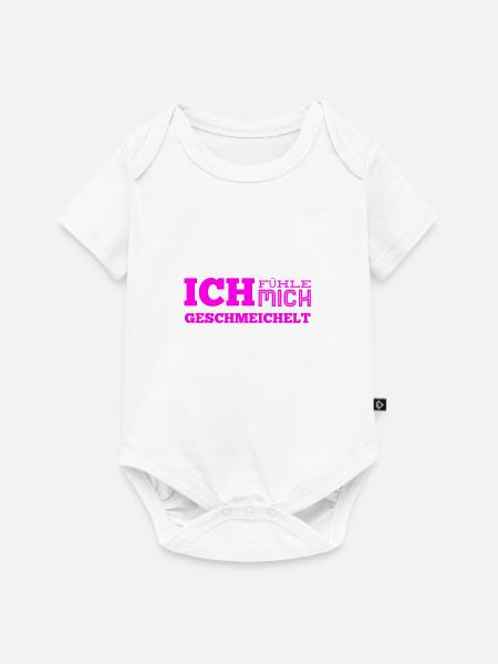 wie charmant von dir - Baby Premium Kurzarmbody - Weiß
