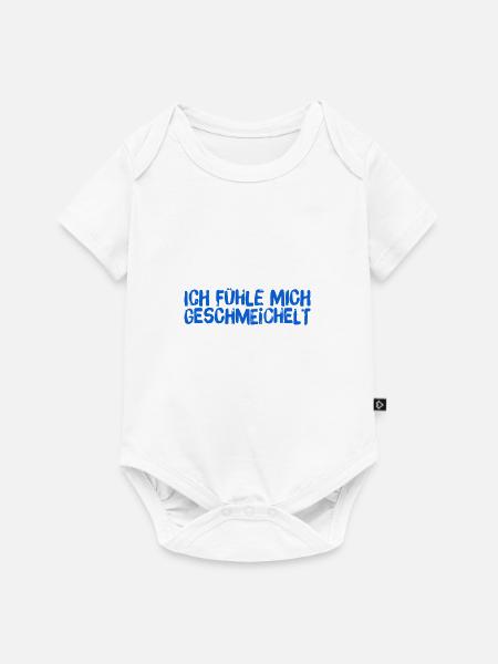 wie charmant - Baby Premium Kurzarmbody - Weiß