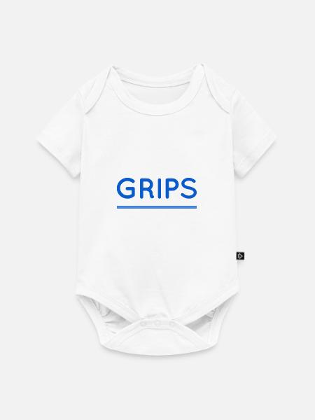 ich bin so intelligent - Baby Premium Kurzarmbody - Weiß