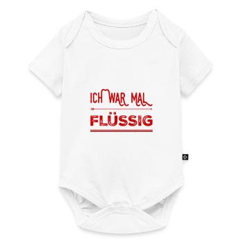 mein Geld ist weg - Baby Premium Kurzarmbody - Weiß - Vorne