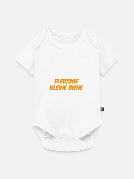 ich bin so emsig - Baby Premium Kurzarmbody - Weiß