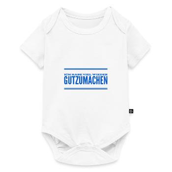 ich habe viel wieder gutzumachen - Baby Premium Kurzarmbody - Weiß - Vorne