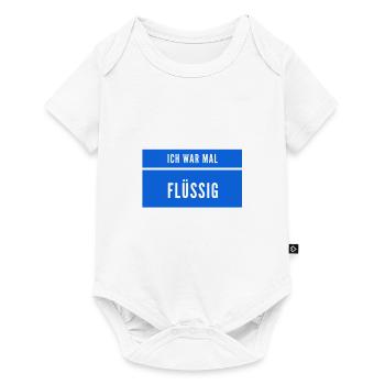 flüssig war gestern - Baby Premium Kurzarmbody - Weiß - Vorne