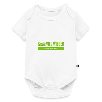 ich bin schuldig - Baby Premium Kurzarmbody - Weiß - Vorne