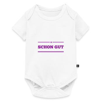 kein Problem - Baby Premium Kurzarmbody - Weiß - Vorne