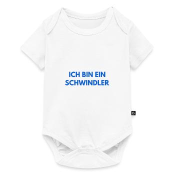 schwindeln ist mein Ding - Baby Premium Kurzarmbody - Weiß - Vorne