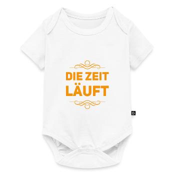 jetzt aber schnell - Baby Premium Kurzarmbody - Weiß - Vorne