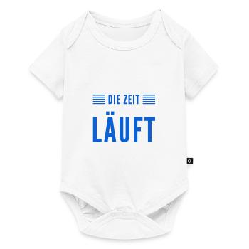 ich muss mich beeilen - Baby Premium Kurzarmbody - Weiß - Vorne