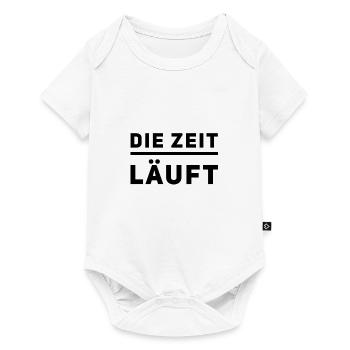 wir müssen uns beeilen - Baby Premium Kurzarmbody - Weiß - Vorne