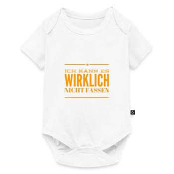 ich kann es wirklich nicht fassen - Baby Premium Kurzarmbody - Weiß - Vorne
