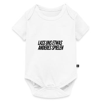 ein anderes Spiel - Baby Premium Kurzarmbody - Weiß - Vorne