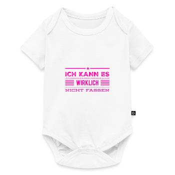 ich kann es nicht glauben - Baby Premium Kurzarmbody - Weiß - Vorne