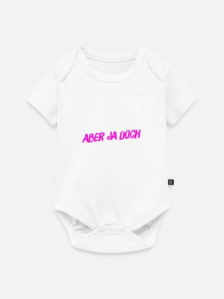 ich stimme zu - Baby Premium Kurzarmbody - Weiß