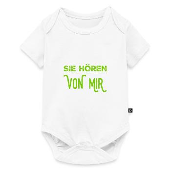 ich bin wütend - Baby Premium Kurzarmbody - Weiß - Vorne