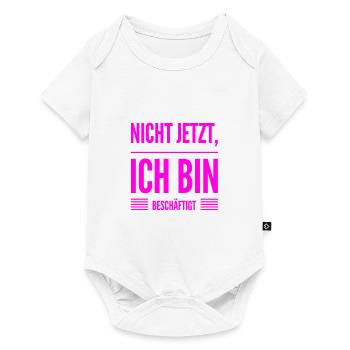 ich habe gerade keine Zeit - Baby Premium Kurzarmbody - Weiß - Vorne