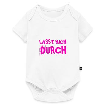 macht den Weg frei - Baby Premium Kurzarmbody - Weiß - Vorne