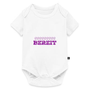legen wir los - Baby Premium Kurzarmbody - Weiß - Vorne