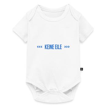 ganz in Ruhe - Baby Premium Kurzarmbody - Weiß - Vorne