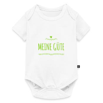 ach du liebe Güte - Baby Premium Kurzarmbody - Weiß - Vorne
