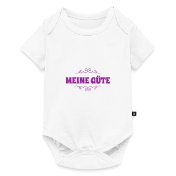 reg dich ab - Baby Premium Kurzarmbody - Weiß - Vorne