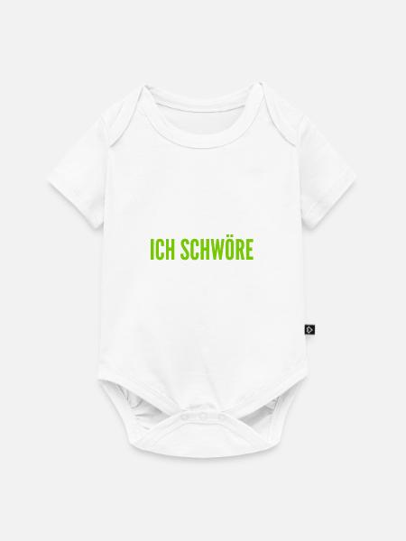 schwören - Baby Premium Kurzarmbody - Weiß