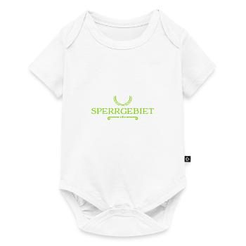 das ist Sperrgebiet - Baby Premium Kurzarmbody - Weiß - Vorne