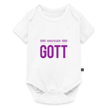 ach du grüne Neune - Baby Premium Kurzarmbody - Weiß - Vorne