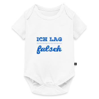 das war ein riesen Irrtum - Baby Premium Kurzarmbody - Weiß - Vorne