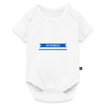 nicht mehr gefangen - Baby Premium Kurzarmbody - Weiß - Vorne