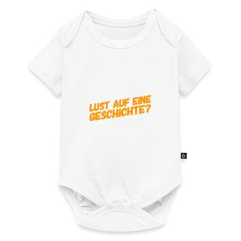 Geschichte? - Baby Premium Kurzarmbody - Weiß - Vorne