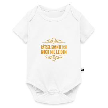 ich mag keine Rätsel - Baby Premium Kurzarmbody - Weiß - Vorne