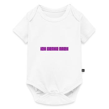 Zum denken geboren - Baby Premium Kurzarmbody - Weiß - Vorne