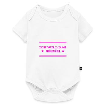 kein Problem - Baby Premium Kurzarmbody - Weiß - Vorne