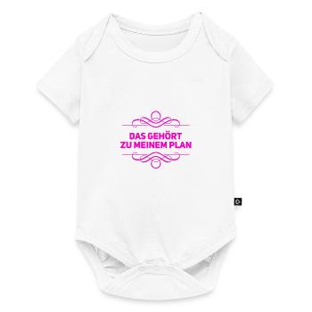 so wollte ich es - Baby Premium Kurzarmbody - Weiß - Vorne