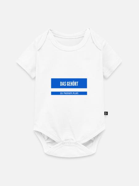 Teil meines Planes - Baby Premium Kurzarmbody - Weiß