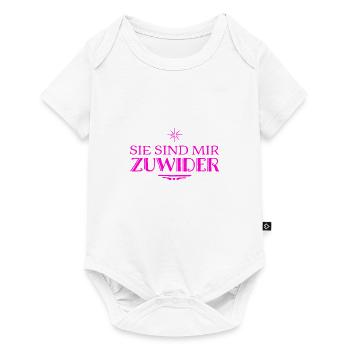 ich lehne sie ab - Baby Premium Kurzarmbody - Weiß - Vorne