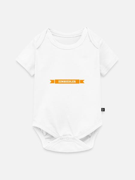 ich lebe allein - Baby Premium Kurzarmbody - Weiß