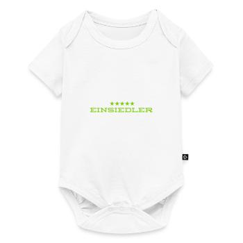 ich mag die Stille - Baby Premium Kurzarmbody - Weiß - Vorne