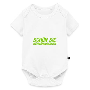 ich mag sie - Baby Premium Kurzarmbody - Weiß - Vorne