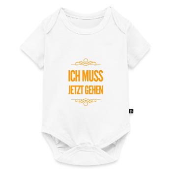 ich schwing die Hufe - Baby Premium Kurzarmbody - Weiß - Vorne