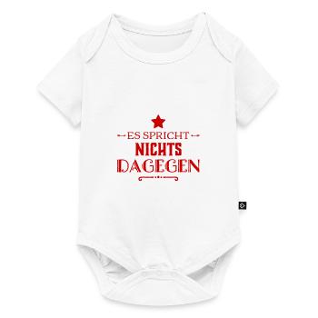 ist ok - Baby Premium Kurzarmbody - Weiß - Vorne