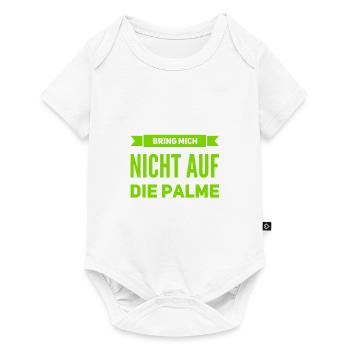 bleib locker - Baby Premium Kurzarmbody - Weiß - Vorne